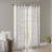 Fretwork Print Grommet Top Window Curtain Panel(Only 1 Pc Panel)-86470372-86470370