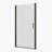 1 3/8" Adjustment Universal Pivot Shower Door, Open Outside