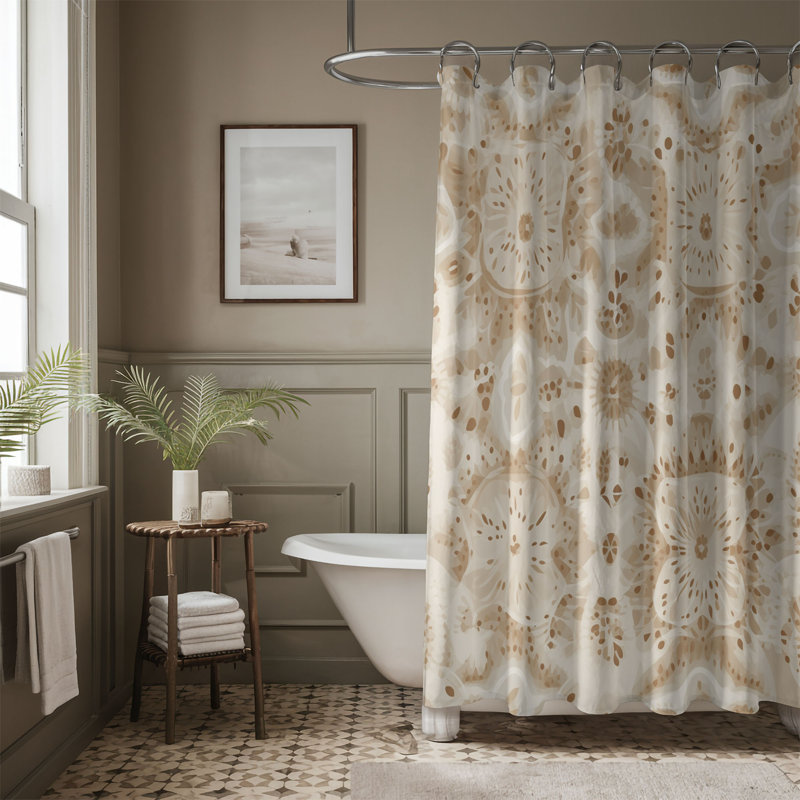 Rideau de douche Obrien, H 74 po x l 71 po