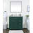 Hermes 36'' Single Bathroom Vanity with Marble Top-1646516514