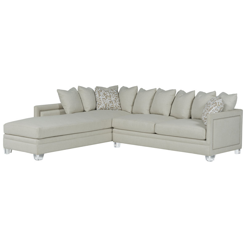 Urban Upholstered L-Shaped Sectional Left Hand Facing, Hazelnut (8794 17), Aged Bronze