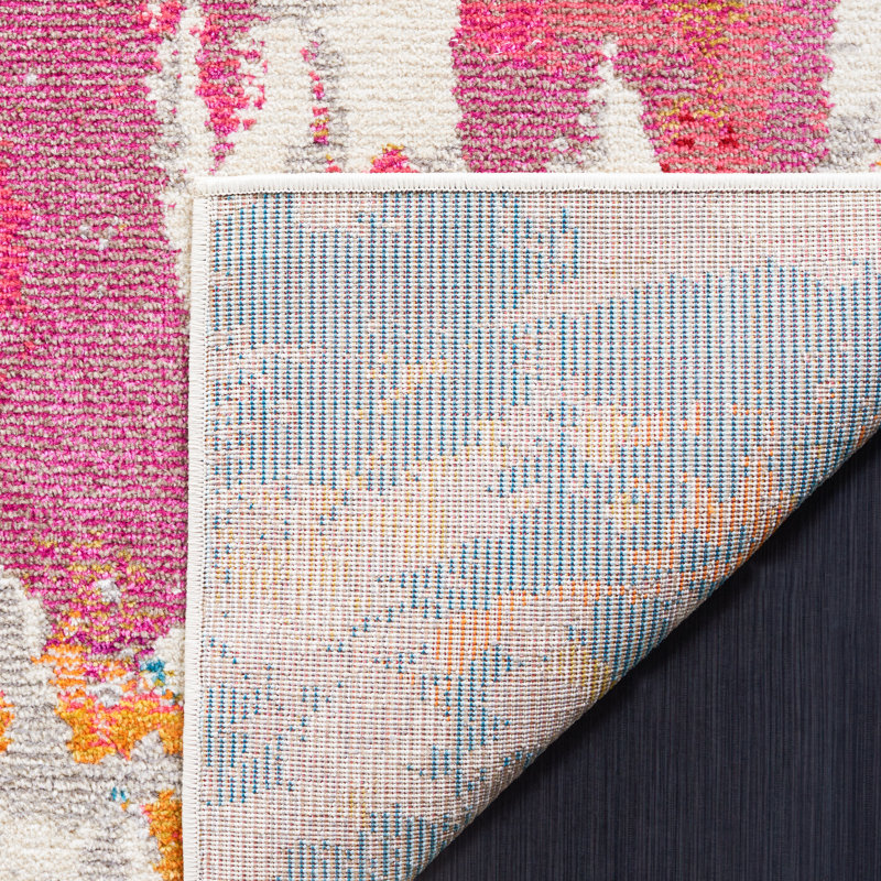 Monaco Performance Abstract Rug, Rectangle 5'1" x 7'7"