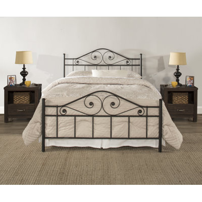 Arnot Steel Open-Frame Headboard