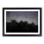 Airplane Above the Mountain in Abstract - Picture Frame Graphic Art Print-55683160-55683163