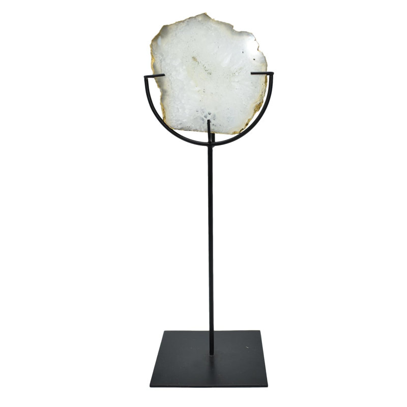 12'' H Tabletop Tealight Holder, Grey