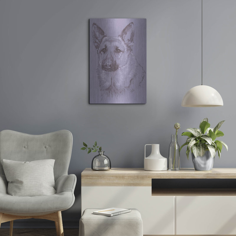 «German Shepherd 1» par Barbara Keith