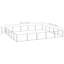 Milan 27.56cm H Steel Exercise Pen With Door-1045377213