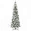 Arbre de Noël artificiel pin enneigé 7,5 pi