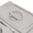 Fruit Pan Large Stainless Steel Pan Food Storage With Acrylic Lids And Water-Filtering Gaskets