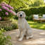 Statue de chien Labrador d'extérieur