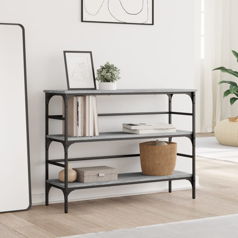 Nyaja 100cm Console Table, Grey Sonoma