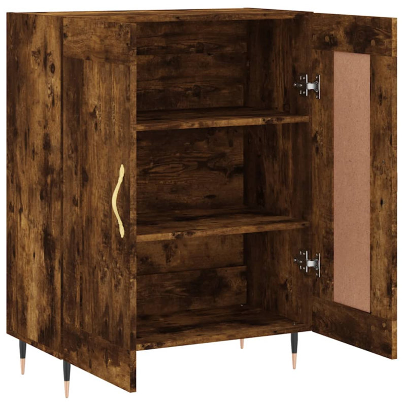 Marielly 2 -Door Accent Cabinet, Smoked Oak