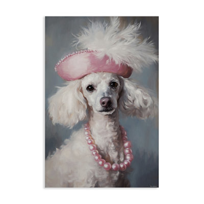 Beautiful Collette Pup Canvas, design by Tina LeCour