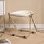 Chaise d'appoint pliante usagée Home Transparent Ins Retro Office Leisure