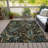 Kinslee Washable Paisley Indoor / Outdoor Rug-1671931733