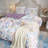 Vintage Floral And Leaf Printed  Microfiber Comforter Set-109972666-109231332