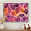 Coucher de soleil sur les feuilles III - feuilles, art mural-927200620-972368270-927200615