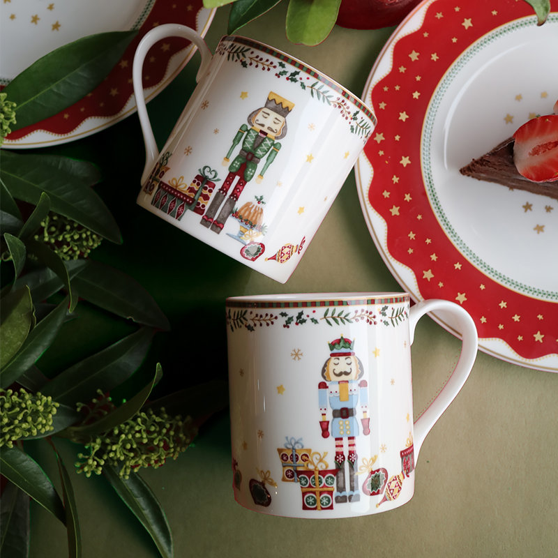 Bone China Coffee Mug, 4