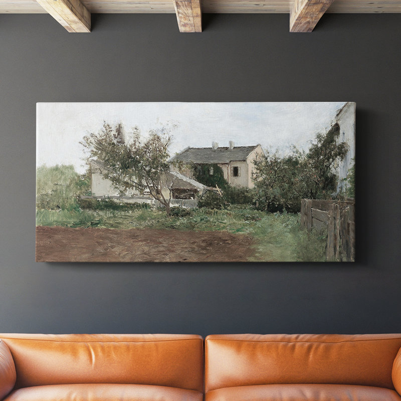 Série paysage -MXLV- Toile tendue avec châssis - Prêt à accrocher, H 16 po x l 32 po