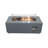 Aerin Rectangle Steel Propane Fire Pit Table-1892487736
