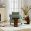 Chaise d'appoint rembourrée à 3 pieds-956799427