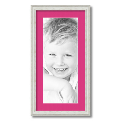Wood Matte Picture Frame with Mat