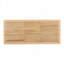 Table de salle à manger extensible traditionnelle de 82,7 pouces avec feuille amovible de 23,6 pouces TopMAX