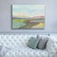  «Soft Wanderings 3» par Jan Weiss, art mural sur toile, 54 po x 40 po