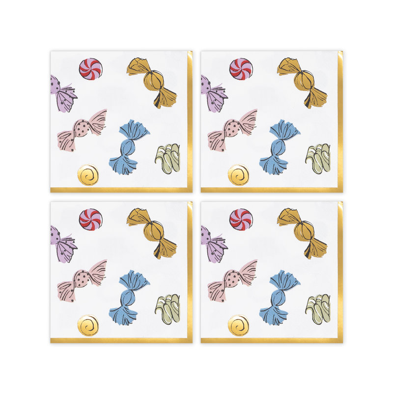 Paper Napkin Set, Holiday Sweets
