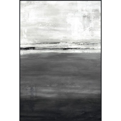 «Gray Glass 1», reproduction sur toile encadrée