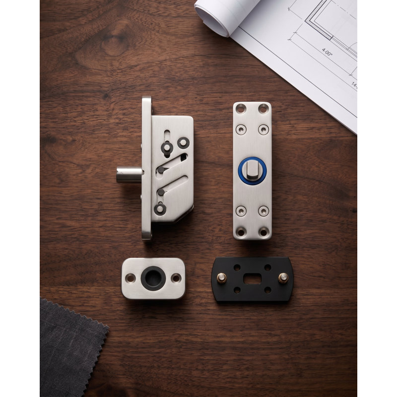 Axis Pivot System Concealed Mechanical Self-Closing Door Hinge Kit