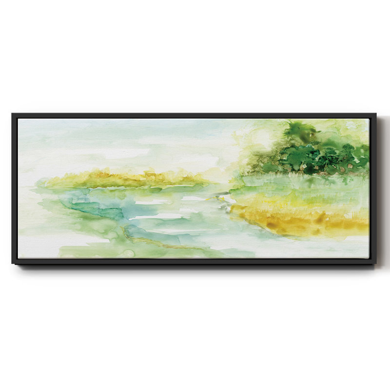 Dreamy Inlet- Framed Canvas