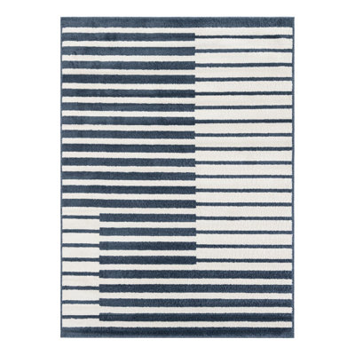 Ivy Bronx Namsen Nathanyl Rug Blue