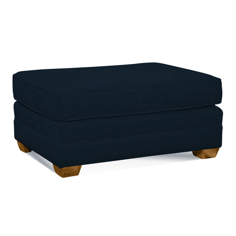 Bedford Ottoman, Ivory Crypton Performance; 0886-91, Havana