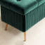 Banc rembourré vert-649148628