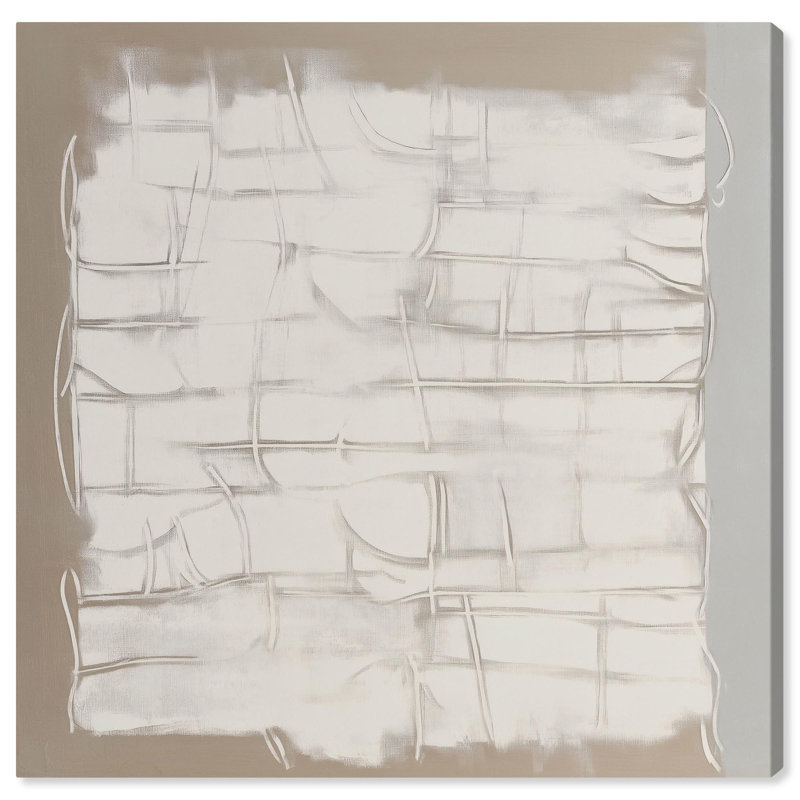 Art sous-jacent, art mural Boho, H 24 po x l 24 po, Toile tendue