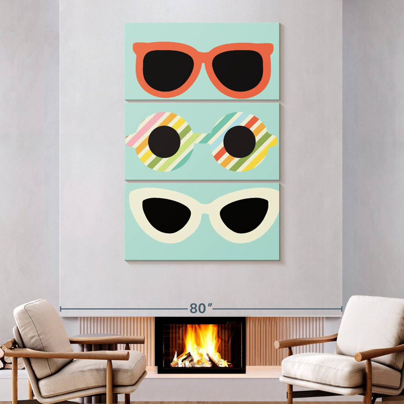 Shuttleworth Glamour Sunglasses, 74" H x 48" W
