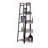 Wendral Natural & Black Finish 16"W Bookshelf