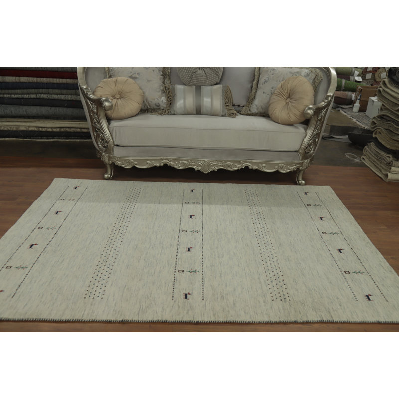 Tapis oriental style petits animaux Gabbeh 5 x 8