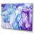 " Blue And Purple Tender Liquid Ink Art "-67331381-67331382
