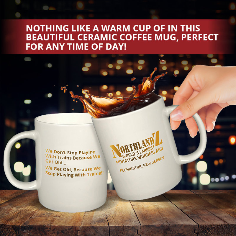 Tasse à café pour boissons chaudes NORTHLANDZ - 4,7 po