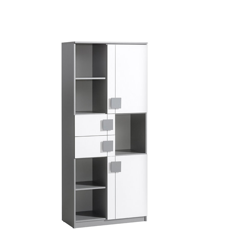 Alzbeta 187cm H x 80cm W Standard Bookcase