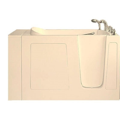 52'' x 30'' Fiberglass Bathtub with Faucet
