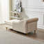 Chaise longue rembourrée avec rangement en velours Upholstery-68468541