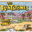 The Flintstones City Road Car Educational Learning Game Non Slip Kids Rug Classroom Playroom Mat-63177330