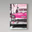 «Chevy Classic Car» par Cosey, reproduction de photo sur toile tendue en rose-25679530