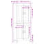 Mollyanne 69.5cm Sideboard