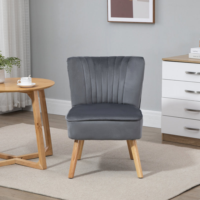 Fauteuil à oreilles de 22,4 po de large Tahshawn