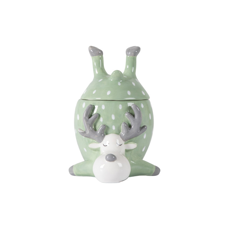 Christmas Deer Figurines & Collectibles, Green