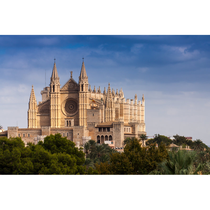 Historical Center Of Palma De Mallorca by I_compass - Wrapped Canvas Print, 30cm H x 46cm W